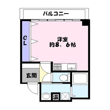 シャトー三和南車崎の物件間取画像